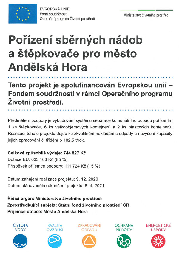 projekt stepkovac a sberne nadoby